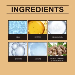 Découvrez les ingrédients nourrissants de notre huile de ricin pure pour cheveux et corps.
