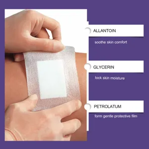 XIMONTH Hautpflegepflaster mit Allantoin und Glycerin fur tagliche beruhigende und feuchte Pflege.