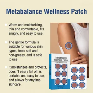 Metabalance Wellness Körperpflaster für die tägliche Hautpflege, sanft, atmungsaktiv, 30 Stk.
