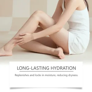 Huile corporelle à bille pour une hydratation intense et le soin de la peau sèche