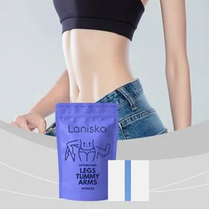 LANISKA Body Lifting Tape 10 Pieces for Legs Tummy Arms Comfortable Daily Care Patch