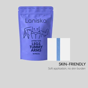 LANISKA body lifting tape for legs tummy arms 10pcs skin-friendly soft daily care patch