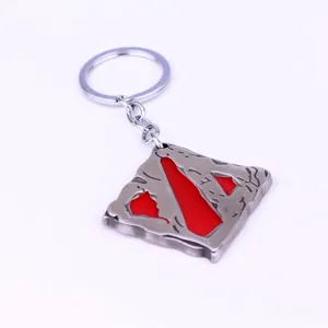 Dota 2 Metall Schlusselanhanger klassisches Spiel Logo Anhanger stilvolles Accessoire.