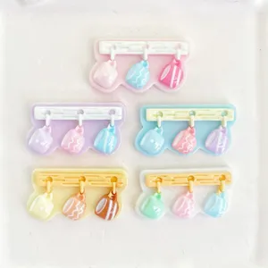 Schattige hars koffiekop wandrek cabochons voor DIY haarspelden telefoonhoesjes decoren