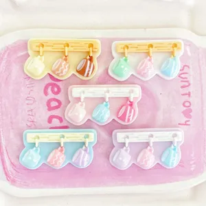 Mini hars kopje houder bedels platte rug cabochons voor DIY haarspelden en telefoonhoesjes