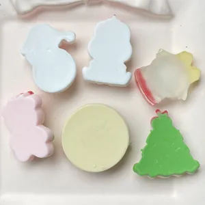Christmas resin cabochons for DIY phone case keyring hair clip decoration craft accessories