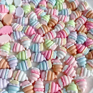 Mini Harz Eiscreme Cabochons bunt DIY Basteln Zubehör für Haarklammern Taschen Dekoration