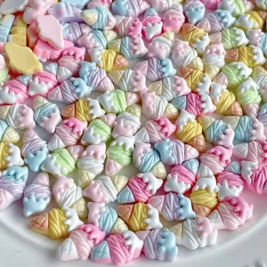 Mini Pastell Eis Harz Charms für DIY Haarklammern, Handyhüllen und Taschen Zubehör Set.