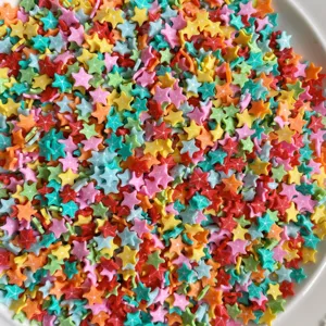 Paillettes étoiles polymère colorées, breloques slime DIY pour déco de coque de téléphone.