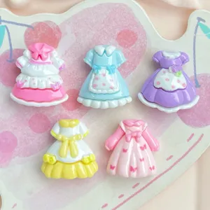 Lolita Prinzessin Kleid Harz Cabochons für DIY Handyhülle Haarnadel Handwerk schön