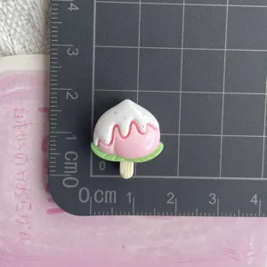 Mini cabochon in resina gelato frutta per fai da te custodia telefono forcella decorazione