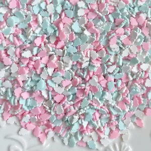 Pièces en argile polymère nuage pastel pour coques de téléphone et loisirs créatifs.