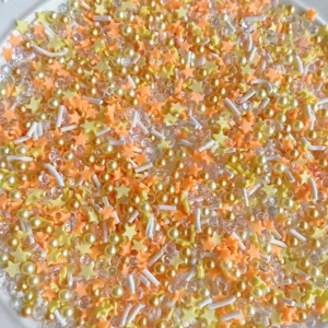 DIY slime gemisma me polimeriko pilo asteria margaritia diafanes chantes technis