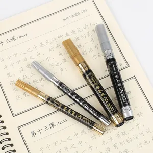Metallic gold and silver signature pens for DIY craft, weddings, and signing events