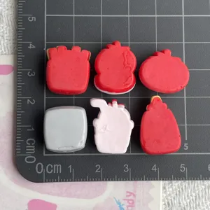 Cartoon fast food resin charms for DIY craft phone case shoe decoration cute accessories