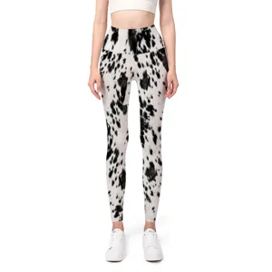 Women's High Waist Seamless Yoga Pants Workout Butt Lifting Gym Fitness Leggings Printed Athletic Trousers