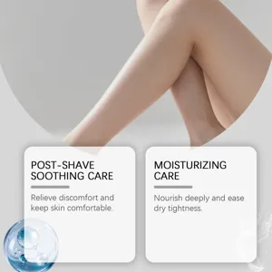 Post-Shave beruhigendes und feuchtigkeitsspendendes Körperpflegeöl, glatte und zarte Haut.