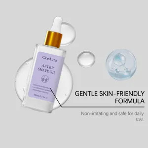 OceAura After Shave Öl 90ml mit hautschonender, nicht reizender Formel für den Alltag.