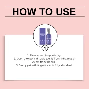 Instructions d'utilisation détaillées pour le spray Bruise Defense & Repair Serum