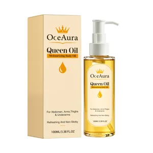 OceAura Queen Oil 100ml aceite hidratante corporal para piel suave y masaje relajante