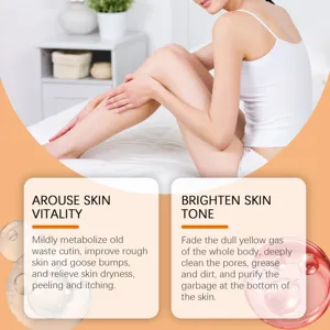 Γράφημα για scrub σώματος με κουρκουμά και βιταμίνη C, οφέλη για ζωντάνια και λάμψη