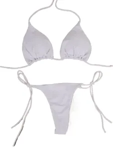 Sexy women's split bikini swimsuit summer padded string two-piece swimwear for beach party