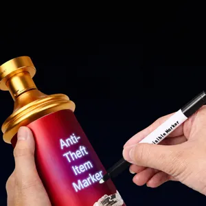 Pennarello con Inchiostro Invisibile Marcatore di Sicurezza Luce UV Impermeabile Doppia Testata Penna Magica Per Scrittura Segreta