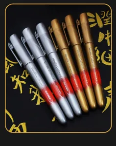 Metallic craft pen quick drying oil based marker set writing smooth gold silver pens