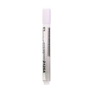 Artriink 2125A pennarello permanente bianco, asciugatura rapida impermeabile olio.