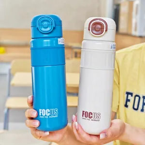 Botella termica minimalista y elegante con gran capacidad para los deportes al aire libre.