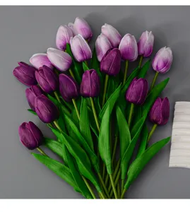 Künstlicher Tulpenstrauß Simulationsblumen Heimtextilien Hochzeitsfotografie Requisiten