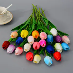 Kunstliche Tulpen Blumenstrauss Kunstblumen fur Heimdekoration Hochzeit Fotografie Party