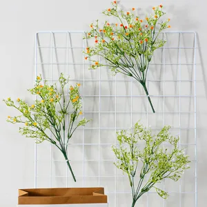 Artificial Gypsophila flowers fake baby breath bouquet for wedding home decoration