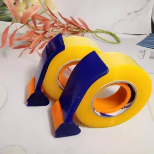 Πλαστικός dispenser ταινίας και κοπτικό εργαλείο για συσκευασία αποθήκης 4.5-5cm.
