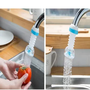 Rubinetto da cucina filtro prolunga antispruzzo soffione doccia vista di dettaglio