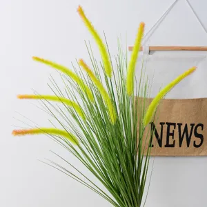 Künstlicher Fuchsschwanz Gras Strauß künstliche Pflanze Zimmer Deko Wohnzimmer Dekoration