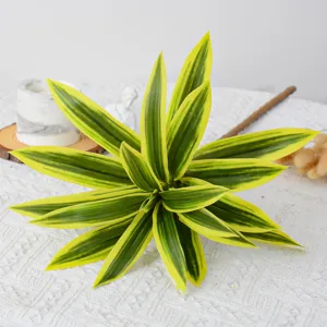 Artificial Lily Bamboo Leaves Green Plant Fake Foliage Home Office Decor Display New