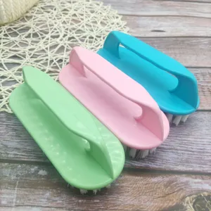 Haushalt Plastik Reinigungsbürste Set mit langlebigen harten Borsten und bequemem Griff.