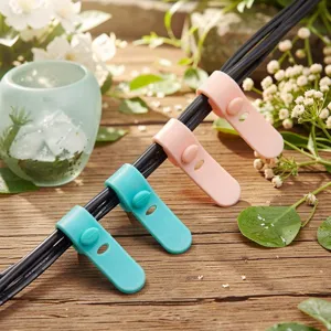 Set di 4 Fascette per Cavi in Silicone Organizzatori Riutilizzabili Auricolari