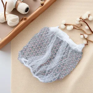 Fine mesh sink strainer bag detail, durable kitchen drain filter for food residue and debris.