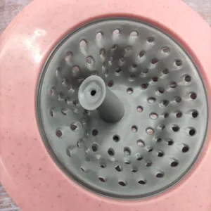 Kitchen sink strainer drain hair catcher anti-clogging filter plug for bathroom laundry
