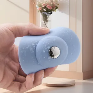 Silicone push-type floor drain sink filter, portable holding view, deodorizing waterproof core.