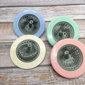 Kitchen sink strainer filter basket anti-clogging hair catcher for kitchen bathroom drain.