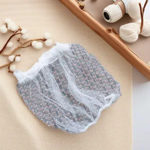 Kitchen sink strainer mesh bags disposable anti-clogging filter net for food waste debris.