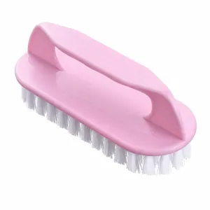 Haushalts-Plastikreinigungsbürste mit harten Borsten, ideal für Wäsche und Schuhe.
