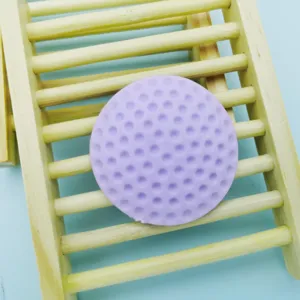 Cuscinetto protettivo da parete in silicone spesso, ammortizzatore rotondo per maniglia.
