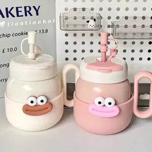 Bellissima tazza termica creativa con infusore per tè, borraccia divertente per ufficio e casa.