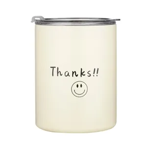 Tasse a cafe isotherme en acier inoxydable mug de voyage minimaliste avec couvercle