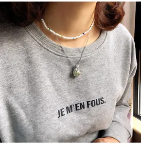 Layered choker and vintage luminous pendant necklace for men and women, stylish and unique.