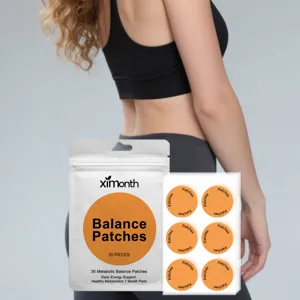 XIMONTH Körper Balance Pflaster 30 Stück Set für tägliche Energie und Stoffwechsel Pflege.